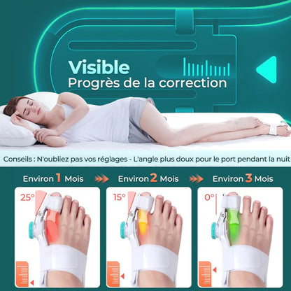 Correcteur d'oignon outils de soins des pieds